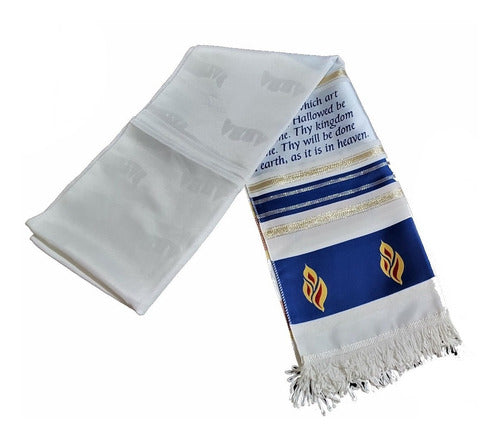 Talit Estola Sacerdotal Manto De Oração - De Israel
