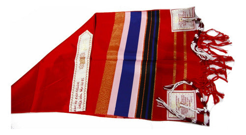 Lançamento Talit Totalmente Vermelho - De Israel