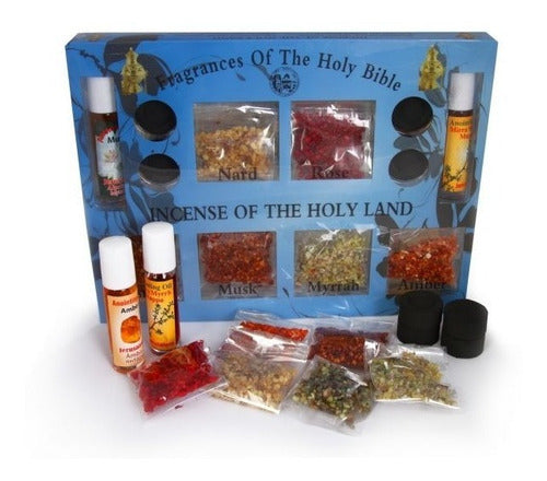 Conjunto De Incenso: Fragrâncias, Óleo E Carvão - De Israel