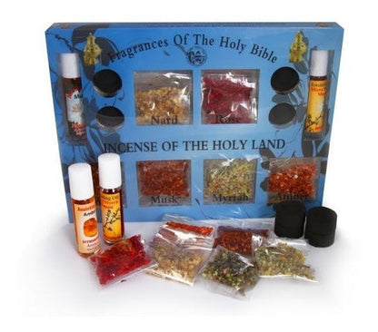 Conjunto De Incenso: Fragrâncias, Óleo E Carvão - De Israel