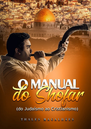 Shofar De Chifre Antílope + Capa + Livro #m0