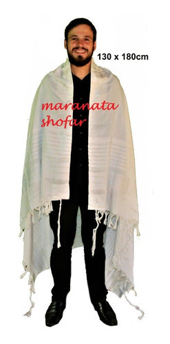 Talit Grande Gadol De Israel Com Pequenos Defeitos