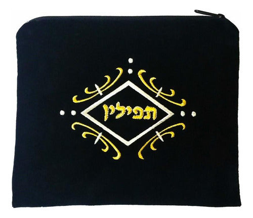 Bolsa Saco De Tefilin De Veludo - Importado De Israel