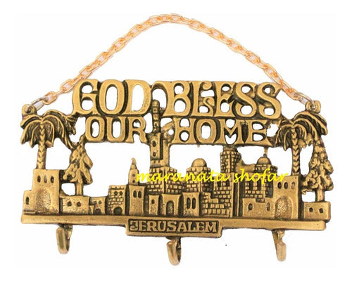 Decoração De Parede Porta Chaves - Importado De Israel