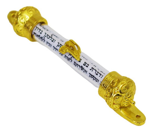 Mezuzá Judaico Luxo + Pergaminho -  Importada De Israel 2