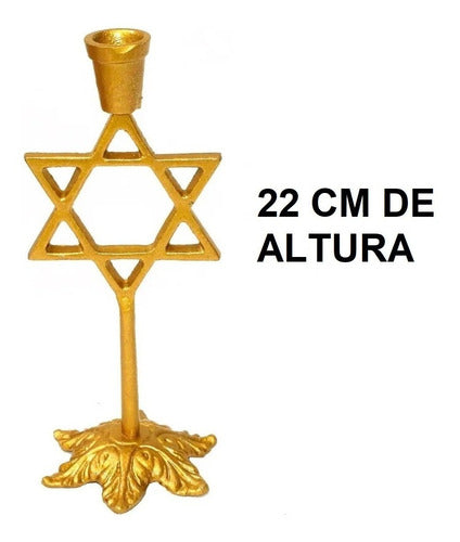 Castiçal Para 1 Vela - Suporte De Vela Castiçais Para Shabat