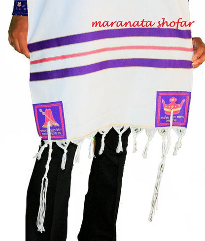 Talit Especial Rainha Ester - Importado De Israel