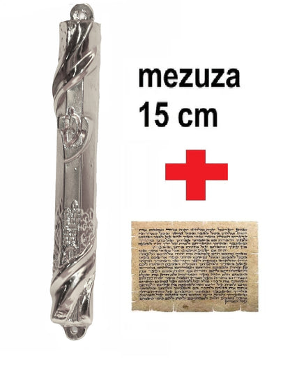 Mezuzá Judaico Luxo + Pergaminho - De Israel 14