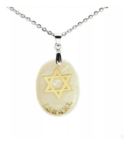 Pingente Estrela De Davi - Direito De Israel