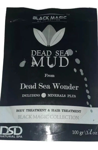 Máscara Argila Lama Do Mar Morto - De Israel - 100ml