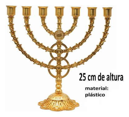 Candelabro Sete Pontas - Menora Grande