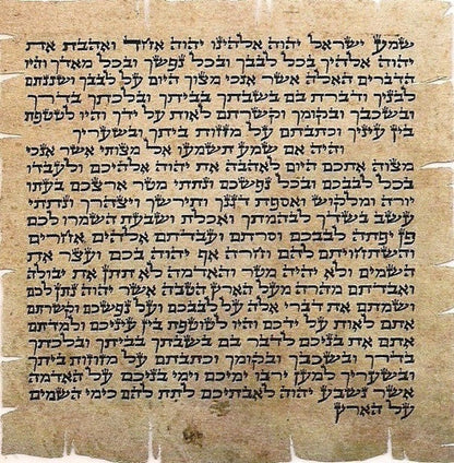 Mezuzá Judaico 10 Cm + Pergaminho - De Israel - 12 Tribos