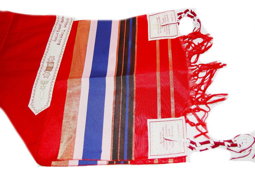 Lançamento Talit Totalmente Vermelho - De Israel