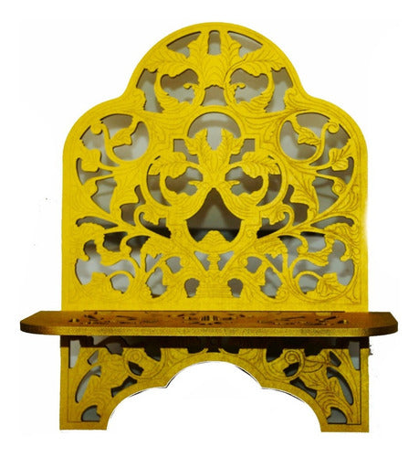 Porta Bíblia Suporte Para Bíblia Especial Dourado