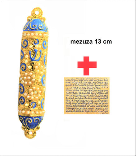 Mezuzá Judaico Luxo + Pergaminho - Import. De Israel #1