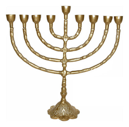 Candelabro 9 Velas - Menorá - Hanukkah Chanukiá De Israel