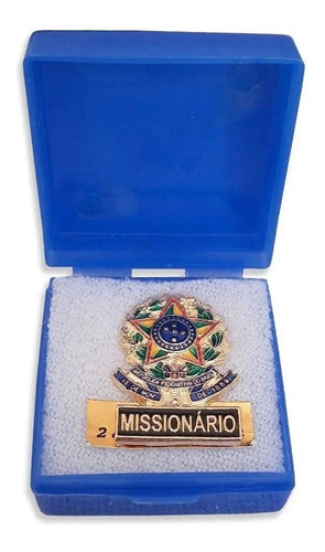 Botton Broche Para Missionário #