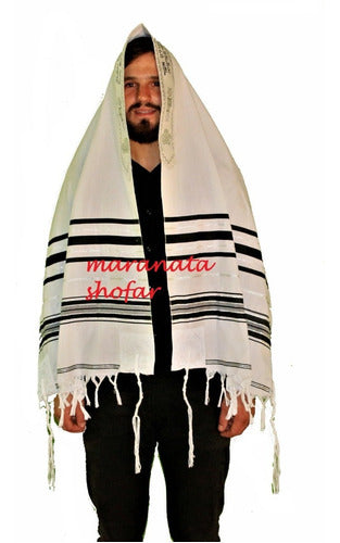 Talit Ortodoxo- Importado De Israel Com Pequenos Defeitos