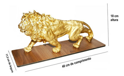 Escultura Leão De Judá Decoração Estatua