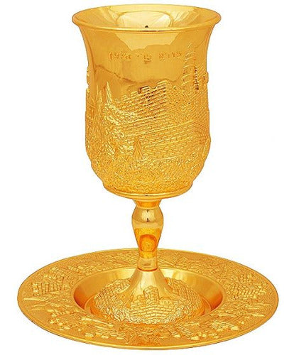 Copo Kidush Taça De Santa Ceia - Importado De Israel