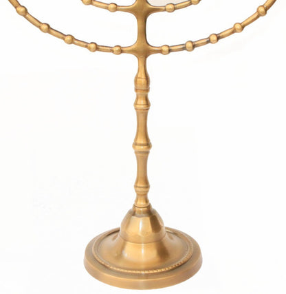 Candelabro Sete Pontas - Menorah  - Importada De Israel