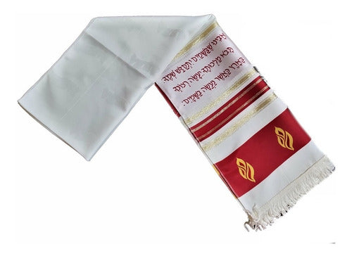 Talit Estola Sacerdotal Manto De Oração - De Israel