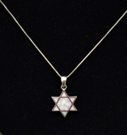 Pingente Estrela De Davi Prata -  Direito De Israel
