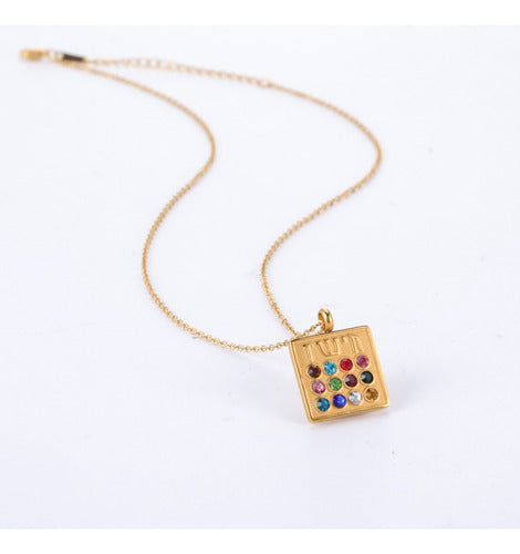 Corrente Judaica  Sacerdotal 12 Tribos De Israel