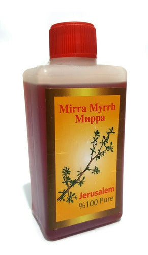 Perfume Essência Óleo De Mirra Pura - De Israel - 300 Ml