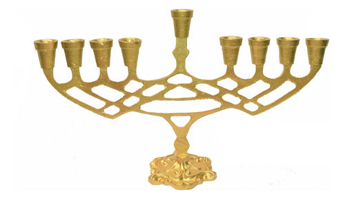 Candelabro 9 Velas - Menorá - Hanukkah Chanukiá