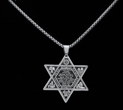 Gargantilha/colar/corrente Com Pingente Estrela De Davi !!!