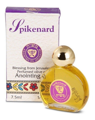 Óleo Perfume De Unção Nardo - Importado De Israel - 7,5 Ml
