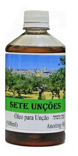 Óleo De Unção - 7 Unções - 500ml - Essências Importadas