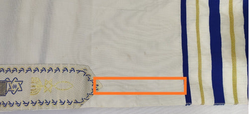 Talit Messiânico Grande De Israel Com Pequenos Defeitos