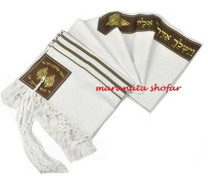 Talit Especial Profeta Eliseu - Importado De Israel