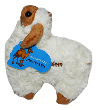 Carneiro De Pelúcia Com Som Ovelha Chifre Decoração Israel