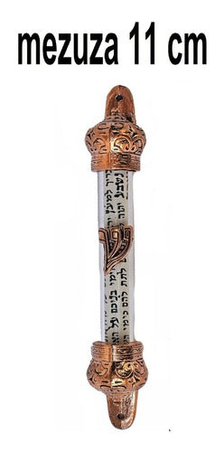 Mezuzá Judaico Luxo + Pergaminho -  Importada De Israel 2
