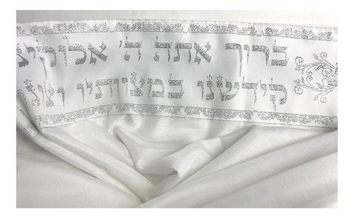 Talit Grande Gadol De Israel Com Pequenos Defeitos