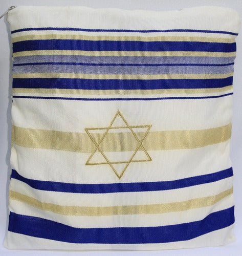 Talit Messiânico Grande De Israel Com Pequenos Defeitos
