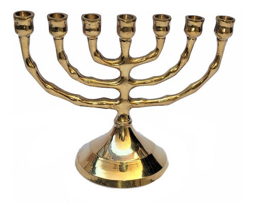 Menorah Candelabro Jerusalém Pequeno