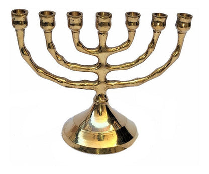 Menorah Candelabro Jerusalém Pequeno