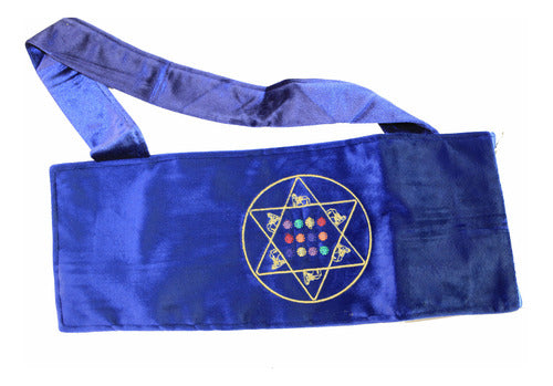 Capa De Shofar Carneiro 40 Cm Veludo - Importada Israel