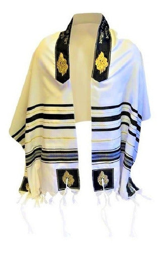 Talit Profeta Elias + Óleo De Elias - Importado De Israel