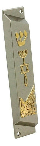 Mezuzá Judaico 10 Cm + Pergaminho - Importada De Israel 4