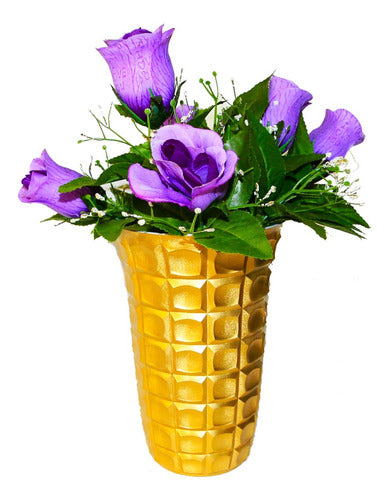Vaso De Decoração Flores Mesa De Santa Ceia Casa Igreja 4