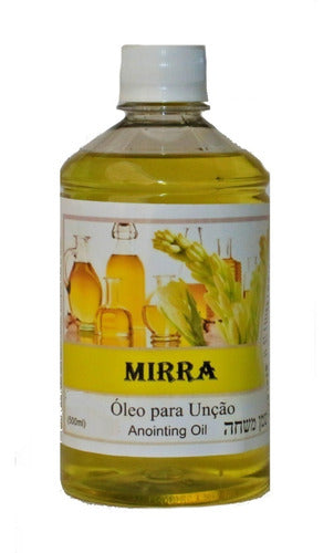 Óleo De Mirra 500ml  Essência Importada - Melhor Qualidade