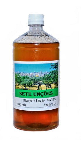 Óleo De Unção - 7 Unções - 1000ml - Essências Importadas