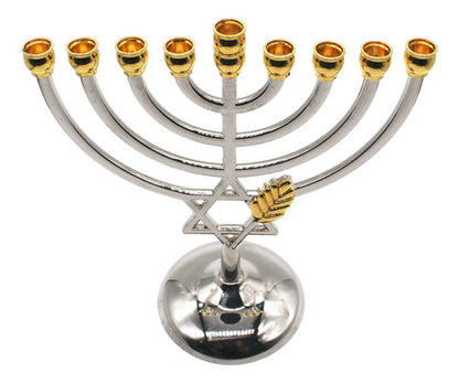 Candelabro 9 Velas - Menorá - Hanukkah Chanukiá De Israel