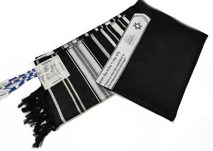 Talit Ortodoxo Rei Salomão 55 X 180 Cm - Importado Israel