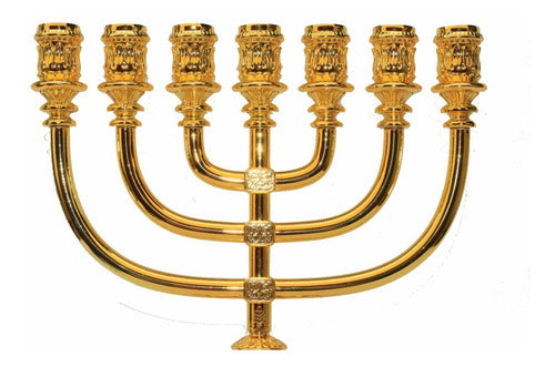 Candelabro  Menorah Sete Pontas -  Menora Grande - De Israel